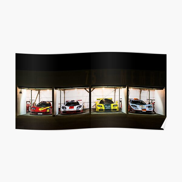 Mclaren F1 Gtr Posters Redbubble