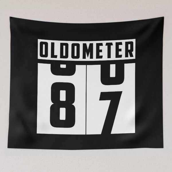 Item preview, Oldometer counter Number 87 birthday designed and sold by HeavyStyle.