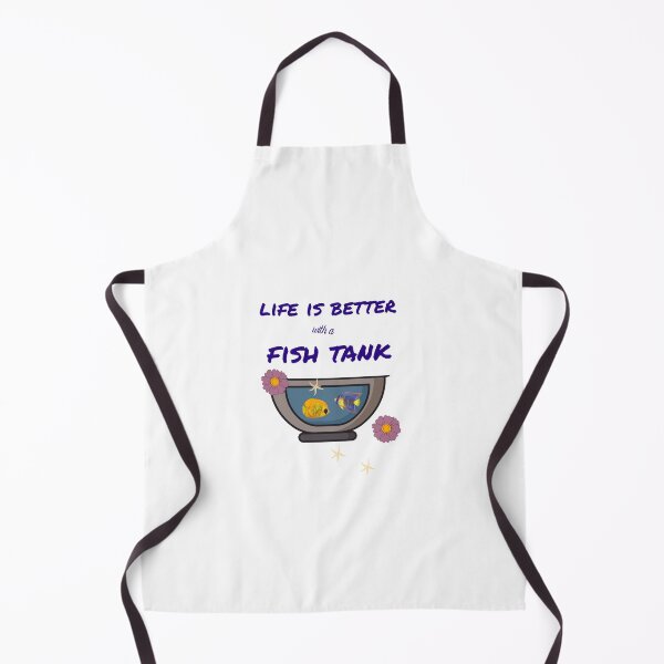 Item preview, life is better with a fish tank  funny gift Idea for  designed and sold by KHELISTORE.