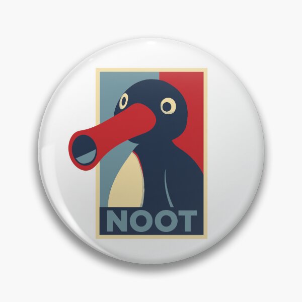 Item preview, Pingu noot Obama hope style designed and sold by VinagreShop.