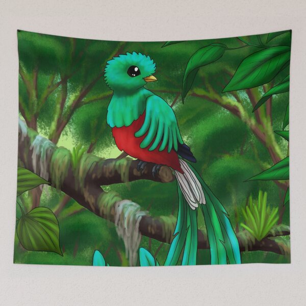 Item preview, Resplendent Quetzal designed and sold by JeMiChi Art.