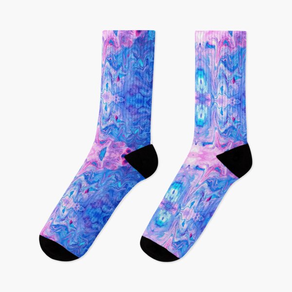 Item preview, Abstract Blue, Turquoise, Pink, Purple, and White Painting designed and sold by Creative-Voyage.