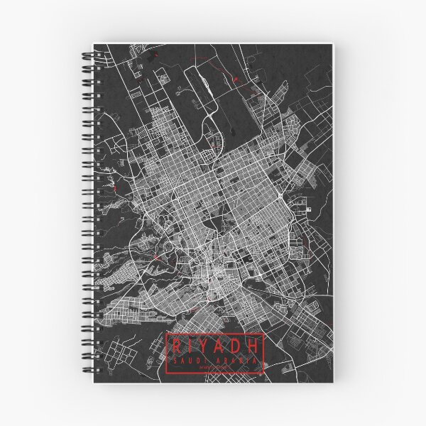 Item preview, Riyadh City Map of Saudi Arabia - Oriental designed and sold by deMAP.