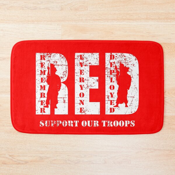 Item preview, Red Friday Wear Red On Friday Remember Everyone Deployed American Soldier designed and sold by ThreadsNouveau.