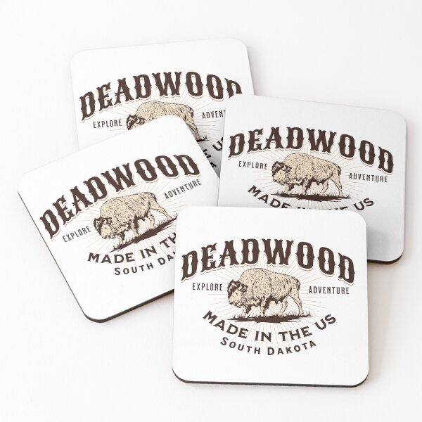 Item preview, Travel Adventure Bison Buffalo South Dakota Deadwood designed and sold by CattlettArt.
