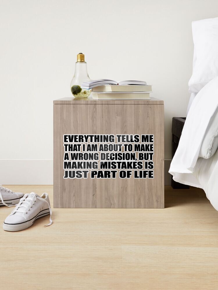 Diy picture quote about life - Everything tells me that i am about