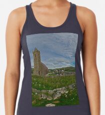 Glencolmcille Panorama with Church Women's Tank Top