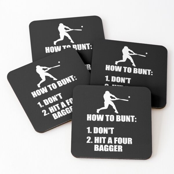 Item preview, How To Bunt Don't Hit A Four Bagger Funny Baseball designed and sold by tshirtexpressiv.
