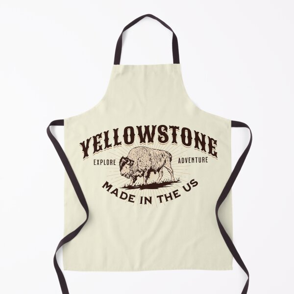 Item preview, Travel Wyoming Adventure Bison Buffalo Yellowstone designed and sold by CattlettArt.