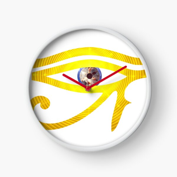 Eye of RA - Eye of Enlightenment || Egyptian Stickers Clock