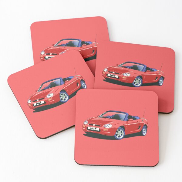 Item preview, MGF Car in Flame Red  designed and sold by Webazoot Industries - Car Art.