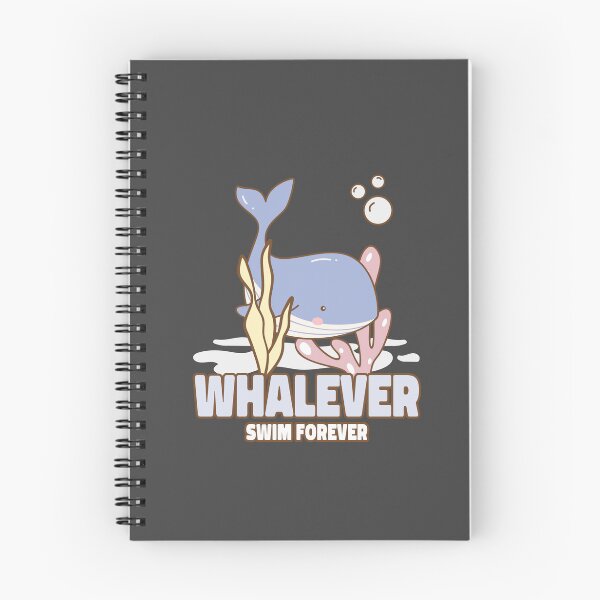 Item preview, Whalever Swim Forever Cute Whale In The Ocean - Funny Animal Puns designed and sold by NameZpod.