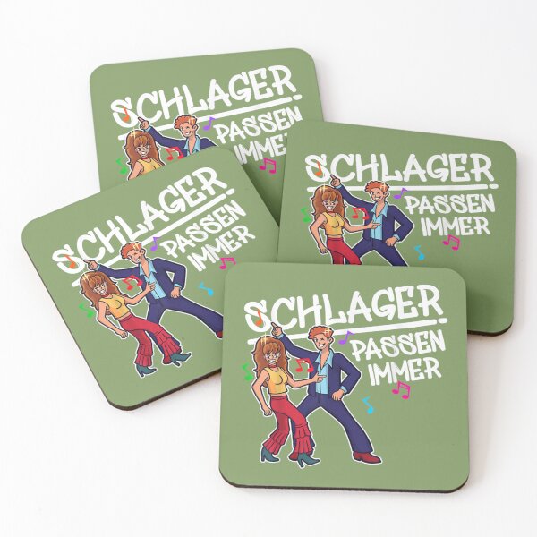 Item preview, Coole Schlager-Musik Schlager-Fan-Party-Musik   designed and sold by typeshirtds.
