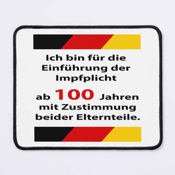 Item preview, Vaccination compulsory from 100! designed and sold by ARTmanhART.