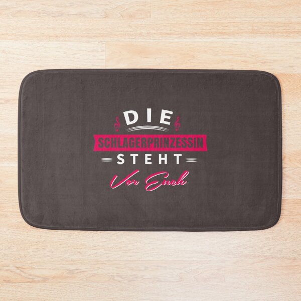 Item preview, Die Schlagerprinzessin steht vor euch   designed and sold by typeshirtds.