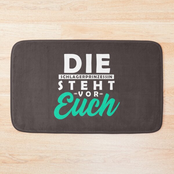 Item preview, Die Schlagerprinzessin steht vor reuch   designed and sold by typeshirtds.