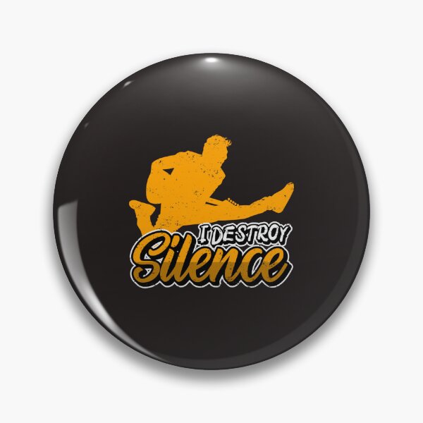 Item preview, E-Gitarre Spieler Gitarrenspieler I distroy Silence   designed and sold by typeshirtds.