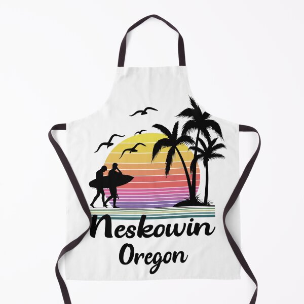 Item preview, Neskowin Oregon Seaside Retro Sunset designed and sold by mountainadora.