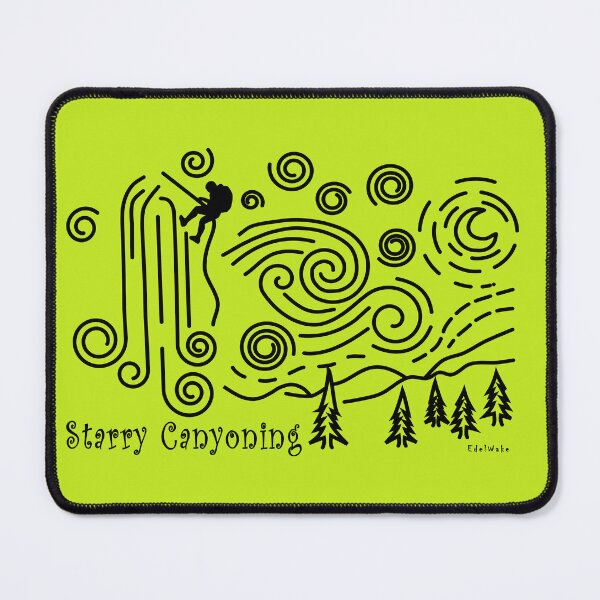 Item preview, STARRY CANYONING BLACK designed and sold by edelwdavid.