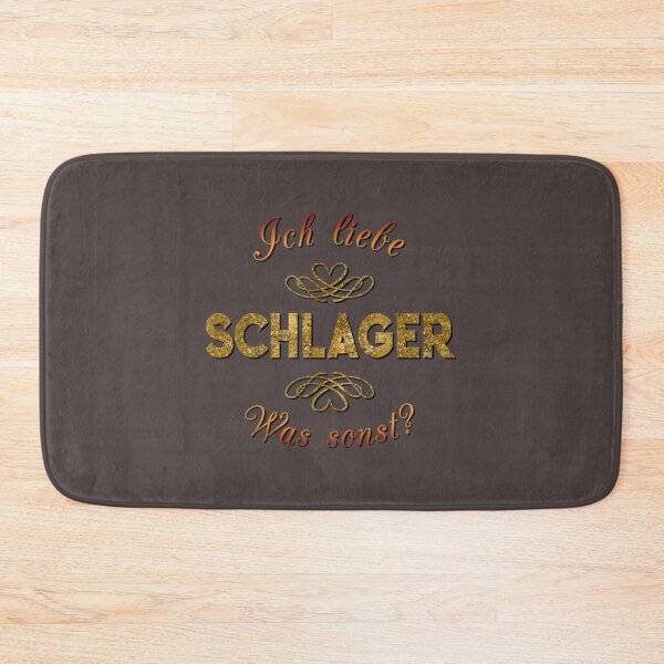 Item preview, Ich liebe Schlager     designed and sold by typeshirtds.