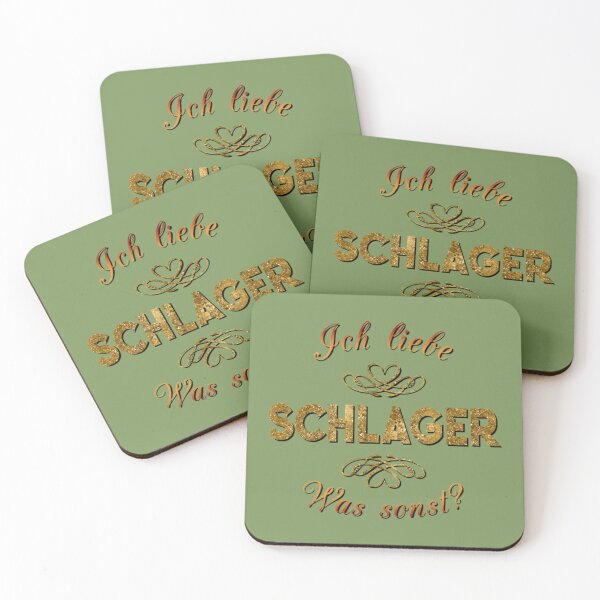 Item preview, Ich liebe Schlager     designed and sold by typeshirtds.