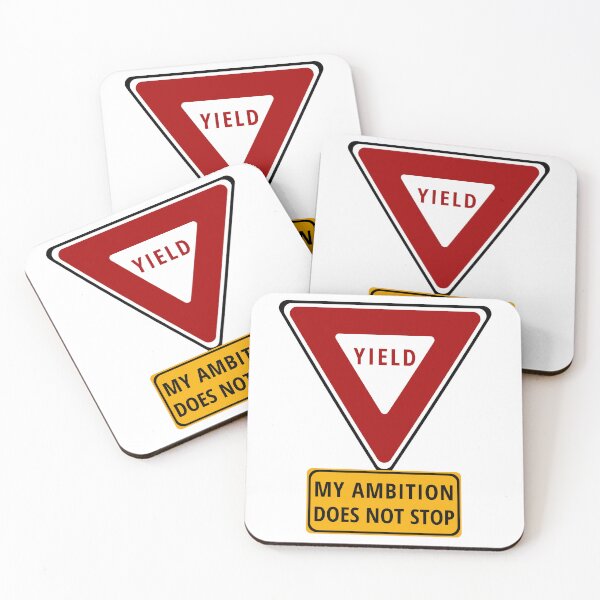 Item preview, Yield My Ambition Does Not Stop designed and sold by YJHDesign.