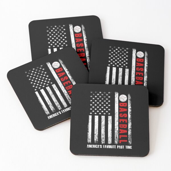 Item preview, USA American Flag Vintage Baseball  designed and sold by tshirtexpressiv.