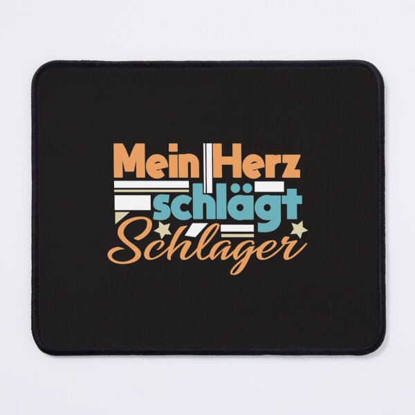 Item preview, Mein Herz schlägt Schlager    designed and sold by typeshirtds.