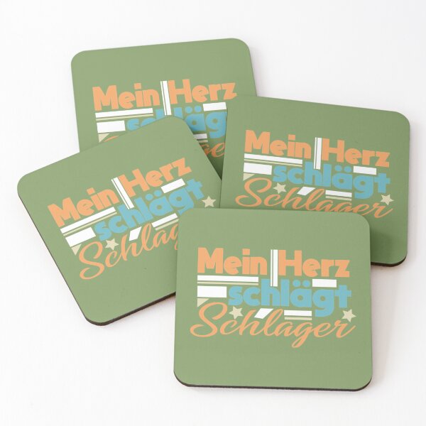 Item preview, Mein Herz schlägt Schlager    designed and sold by typeshirtds.
