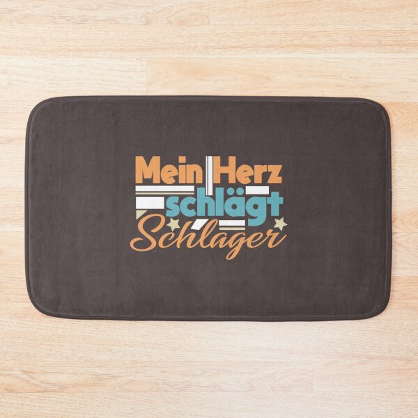 Item preview, Mein Herz schlägt Schlager    designed and sold by typeshirtds.