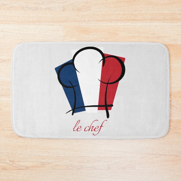 Aperçu de l'œuvre Le Chef. Cuisinier amateur de cuisine française créée et vendue par Rebel-Design.