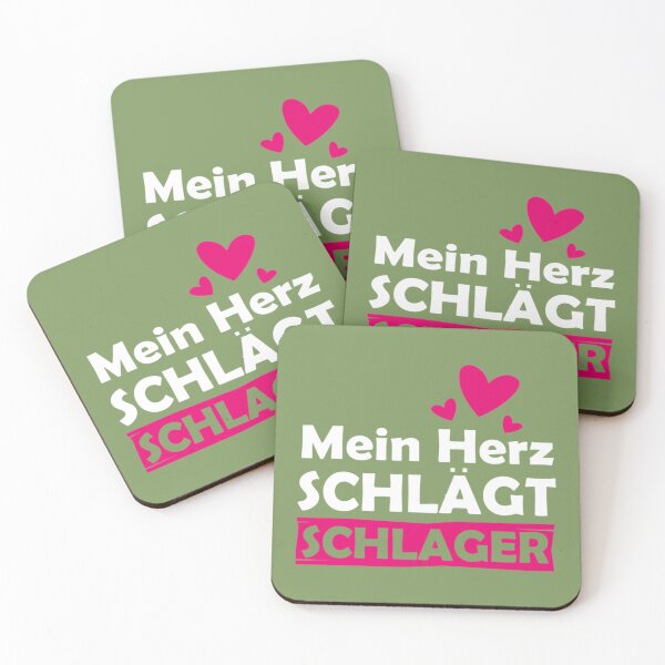 Item preview, Mein Herz schlägt Schlager   designed and sold by typeshirtds.