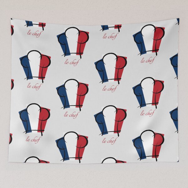 Item preview, Le Chef. French Food Lover Cook designed and sold by Rebel-Design.