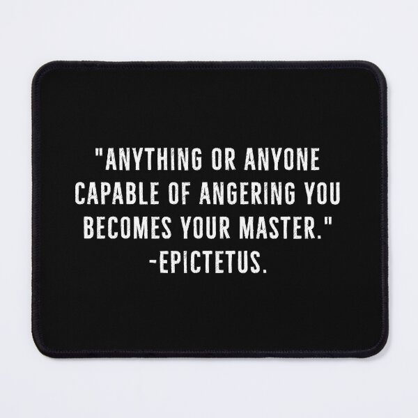 Item preview, Anger Becomes Your Master | Epictetus designed and sold by PhilosophyWear.