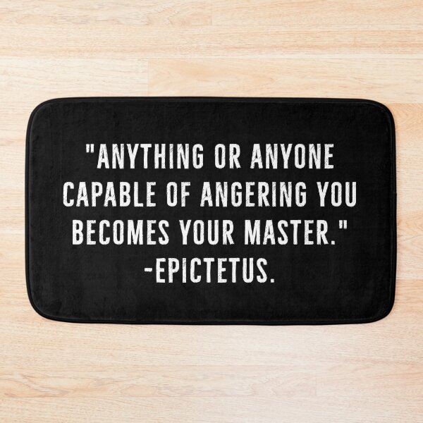 Item preview, Anger Becomes Your Master | Epictetus designed and sold by PhilosophyWear.