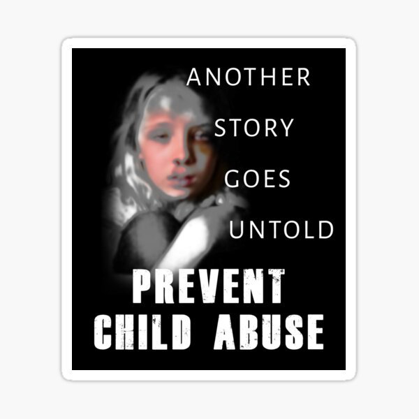 Item preview, Prevent Child Abuse designed and sold by my-green-gecko.