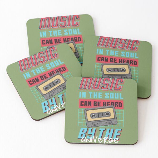 Item preview, Music in the Soul - Oldschool Retro Tape Design    designed and sold by typeshirtds.