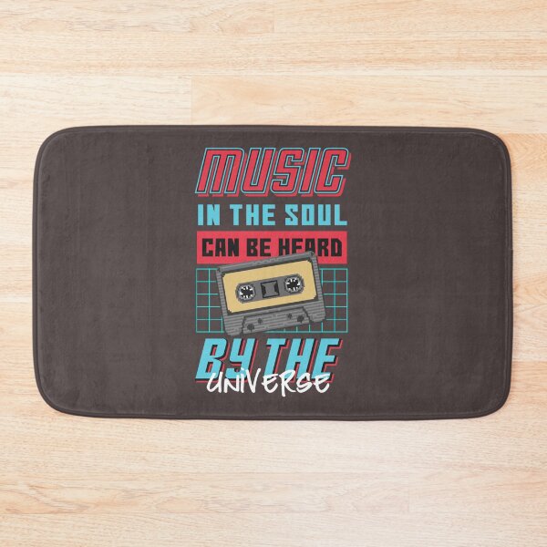 Item preview, Music in the Soul - Oldschool Retro Tape Design    designed and sold by typeshirtds.