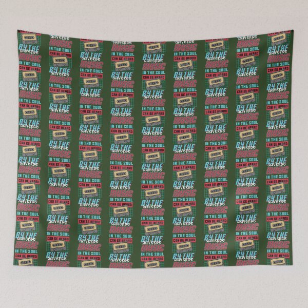 Item preview, Music in the Soul - Oldschool Retro Tape Design    designed and sold by typeshirtds.