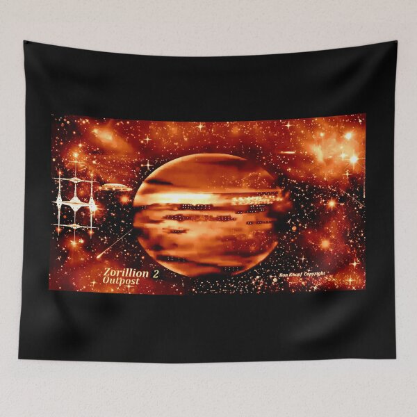 Item preview, Cosmic Art  //  Zorillion 2 Outpost designed and sold by Imagin8er.