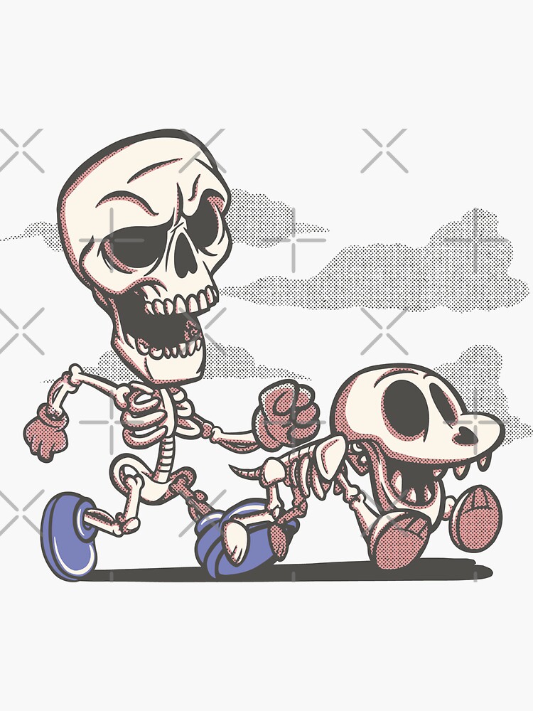 Thumbnail 3 von 3, Sticker, Go for a walk designt und verkauft von Kobeko.