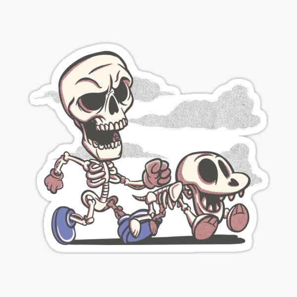 Go for a walk Sticker