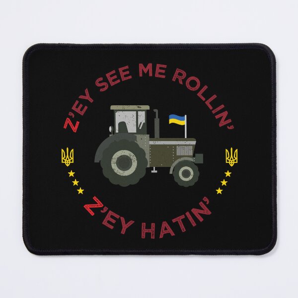 Item preview, Funny Ukrainian Tractor Meme Zey See Me Rollin designed and sold by artado.