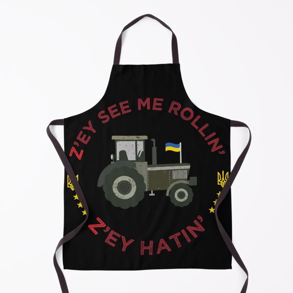 Item preview, Funny Ukrainian Tractor Meme Zey See Me Rollin designed and sold by artado.