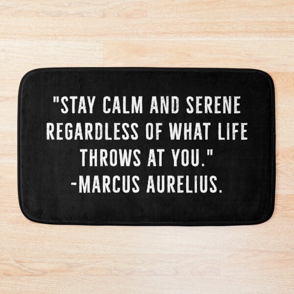 Item preview, Calm And Serene At Life | Marcus Aurelius designed and sold by PhilosophyWear.