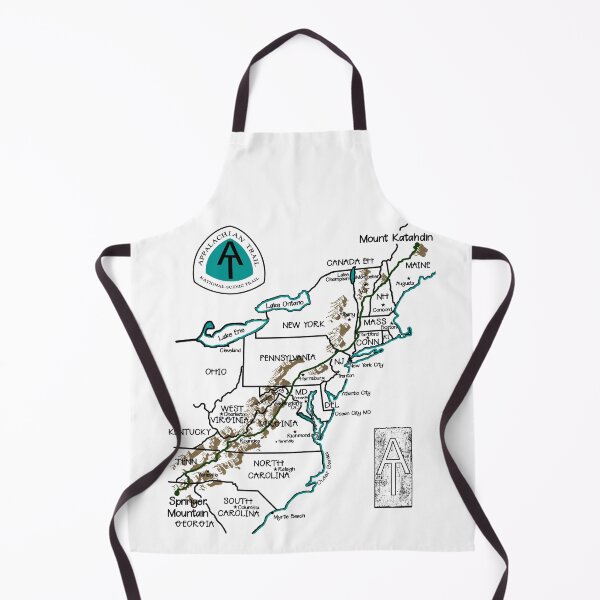 Item preview, Appalachian Trail Map designed and sold by ThreadsNouveau.