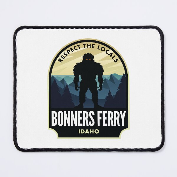 Item preview, Bonners Ferry Idaho Bigfoot Sasquatch designed and sold by HalpinDesign.