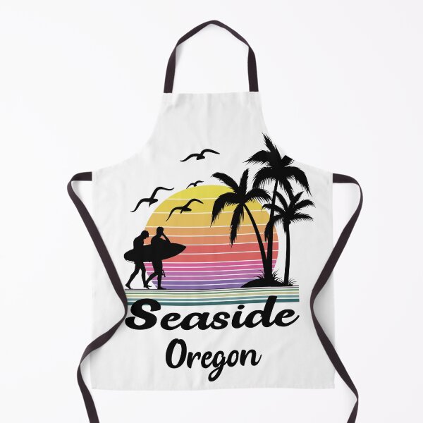 Item preview, Seaside Oregon Seaside Retro Sunset designed and sold by mountainadora.