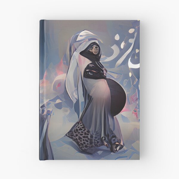 Item preview, Pregnant Hijabi in Snow designed and sold by PlacidHinds.
