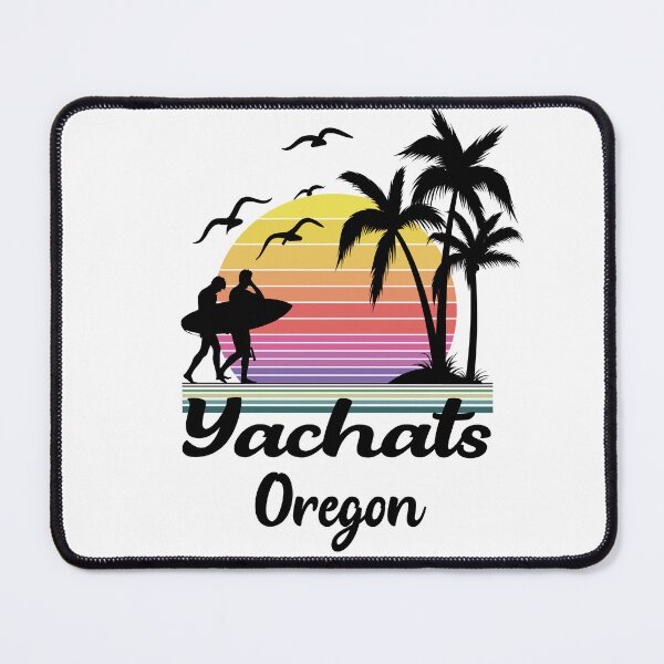 Item preview, Yachats Oregon Seaside Retro Sunset designed and sold by mountainadora.